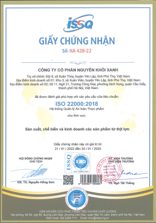 Chứng nhận ISO 20000 : 2018